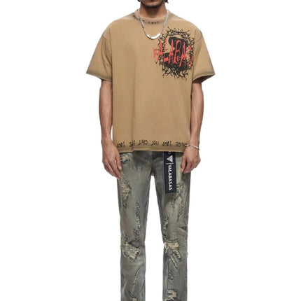 Valabasas Steeltoe Stacked Jean - Light Vintage Wash