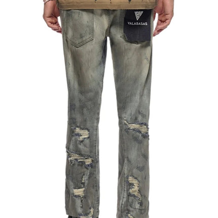 Valabasas Steeltoe Stacked Jean - Light Vintage Wash