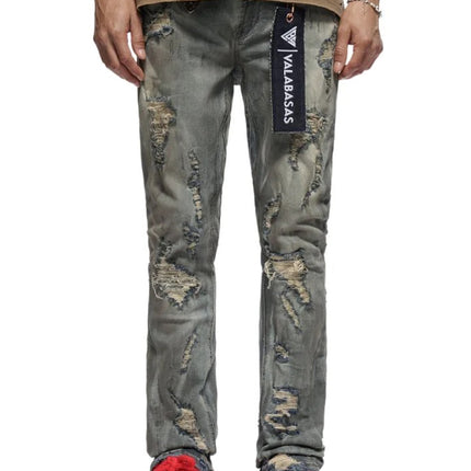 Valabasas Steeltoe Stacked Jean - Light Vintage Wash