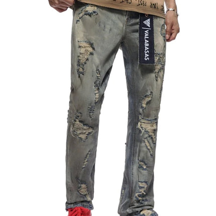 Valabasas Steeltoe Stacked Jean - Light Vintage Wash