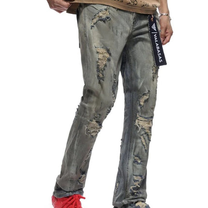 Valabasas Steeltoe Stacked Jean - Light Vintage Wash