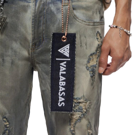 Valabasas Steeltoe Stacked Jean - Light Vintage Wash