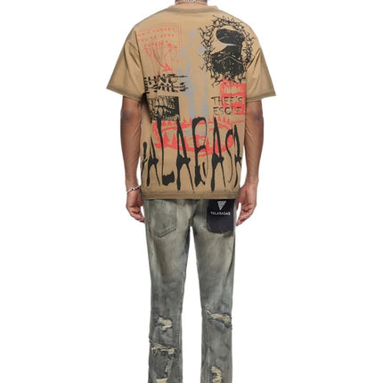 Valabasas Steeltoe Stacked Jean - Light Vintage Wash