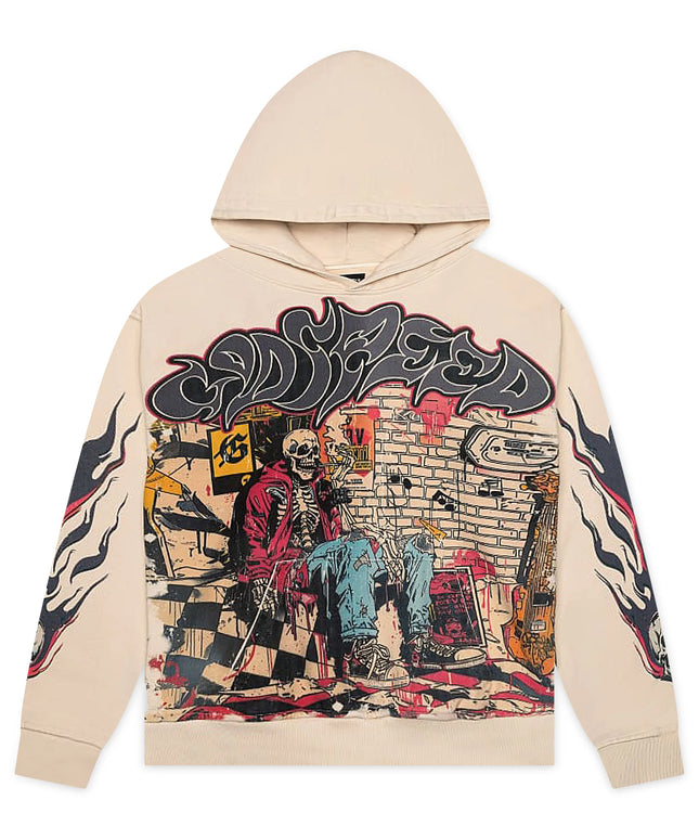 Godspeed Stoner Hoodie - Bone