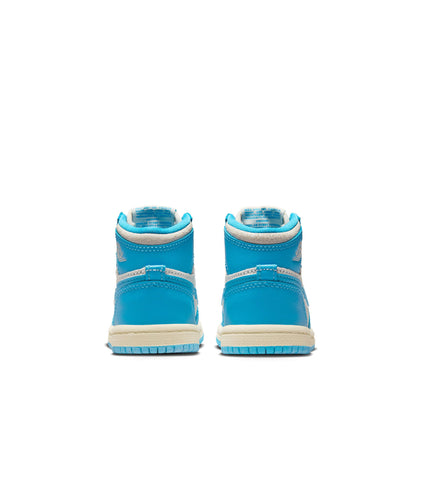 Air Jordan (TD) 1 Retro High OG Azul oscuro/Azul oscuro-Vela