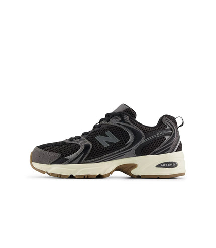 New Balance Big Kids 530 Running Shoes - Black/Gum