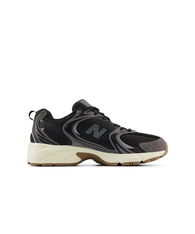 New Balance Big Kids 530 Running Shoes - Black/Gum