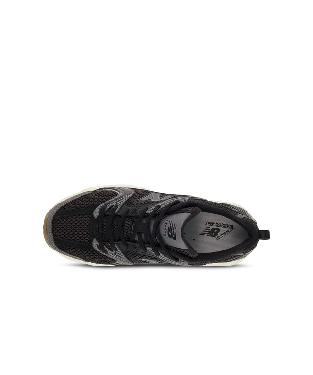 New Balance Big Kids 530 Running Shoes - Black/Gum