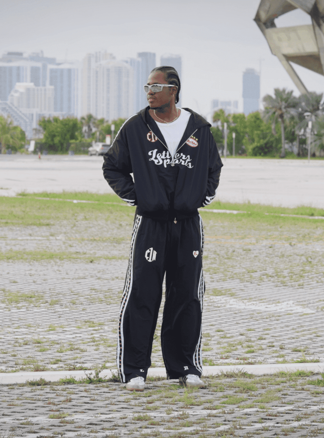 Red Letters x Cam Newton Rhinestone Hoodie | Denim Exchange