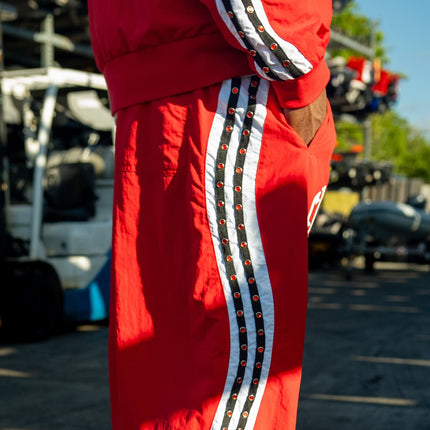 Red Letters x Cam Newton Rhinestone Pants - Red