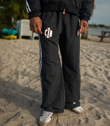 Red Letters x Cam Newton Rhinestone Hoodie - Black