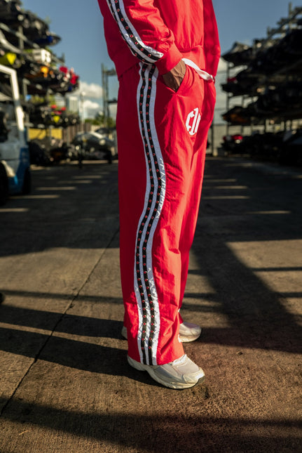 Red Letters x Cam Newton Rhinestone Pants - Red
