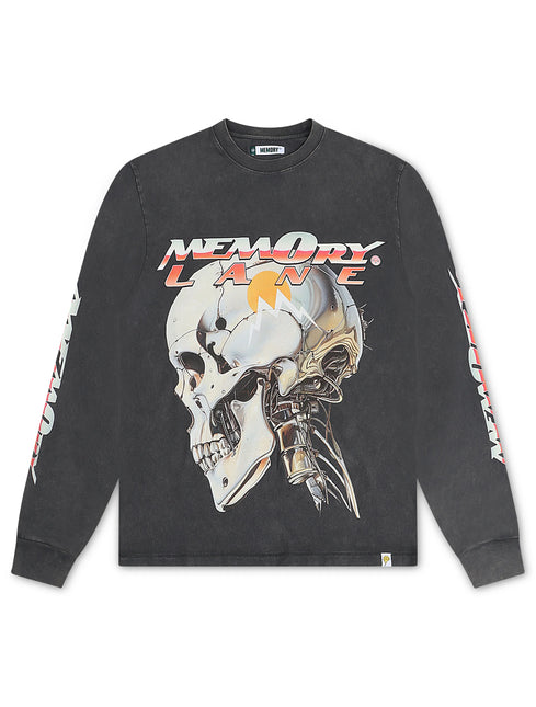 Memory Lane Chrome Tech Long Sleeve - Vintage Black