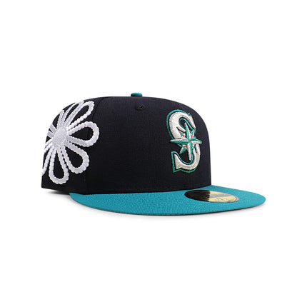 Made In Effort Pearlz Mariners Hat - Blue