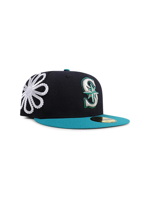 Made In Effort Pearlz Mariners Hat - Blue